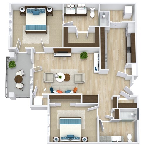 11691 S Ridgeview Road 1-2 Beds Apartment for Rent - Photo Gallery 47